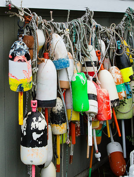 istock Lobster Buoys 530445275