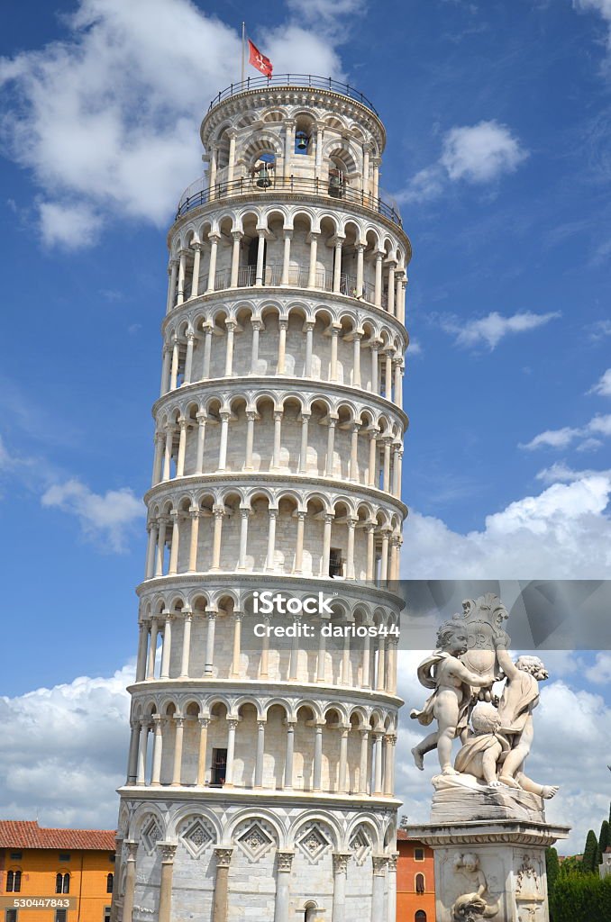 Statue of angels on Square of Miracles in Pisa, Italy Angel Stock Photo