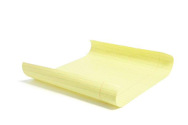 istock Sheet of Yellow Paper 530449899