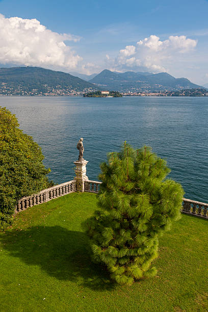 view of Lago Maggiore,  Italy. 