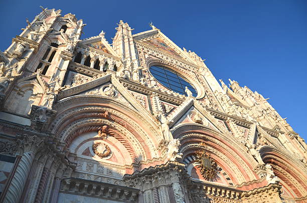 View of the unfinished enlargement of Siena Cathedral at Siena city in Tuscany, Italy. This is part of the Cathedral Complex and the historic center of Siena that is an Unesco World Heritage site.
