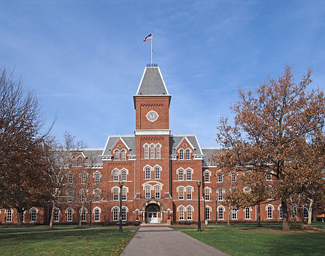 Princeton, New Jersey, April 30, 2022- Blair Hall on the Princeton University campus. Princeton University is a Private Ivy League University in New Jersey