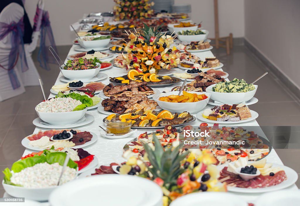 Catering Food And Drink Industry Stock Photo