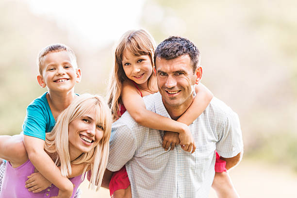 istock Family having fun outdoors. 530461295