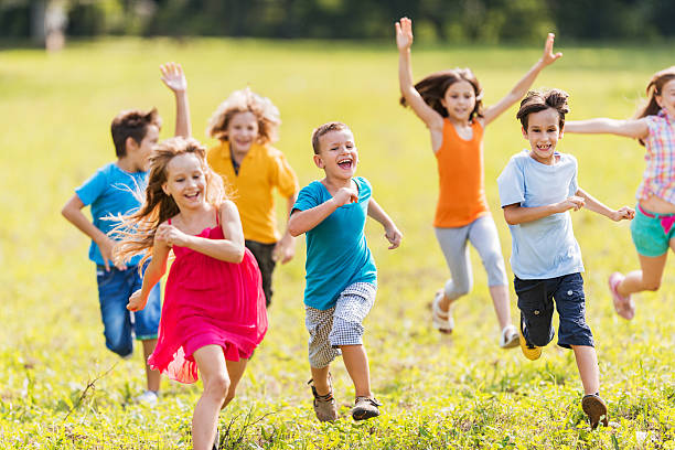 istock Cheerful children outdoors. 530461337