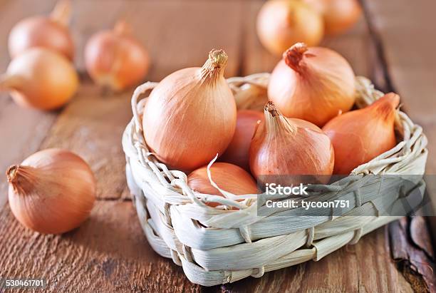 Raw Onion Stock Photo - Download Image Now - Brown, Cooking, Food