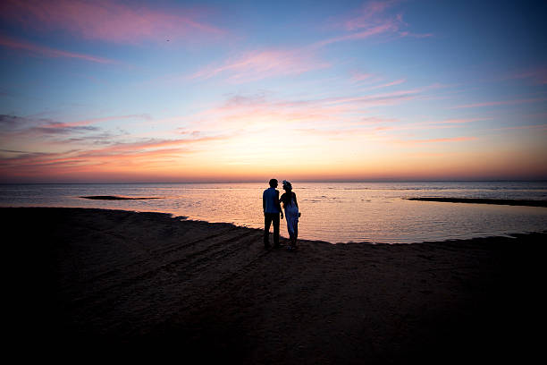 istock Romantic Couple at Sunset 530471191