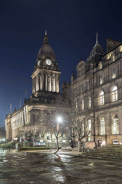 istock Leeds Town Hall at night 530471371