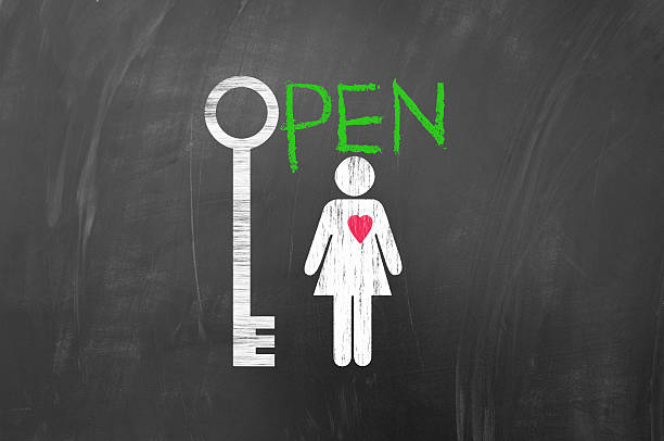 istock The key to open a woman heart 530472677