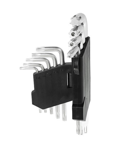istock Star-Tip L-Wrench Set isolated on white background 530479147