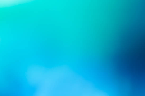 istock Winter Background - Soft dreamy bokeh gradient of  turquoise blue 530479787