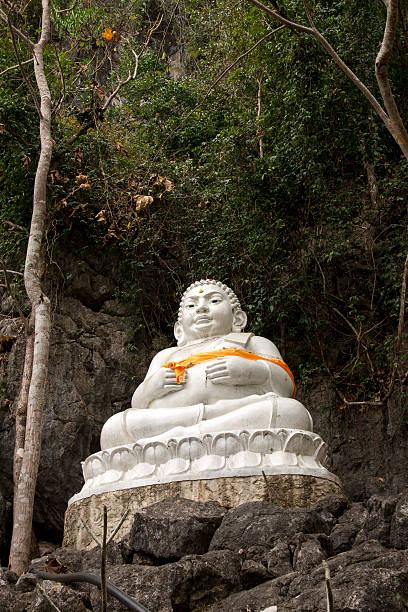 istock Buddhist statue on the mountain in Thailand 530482017