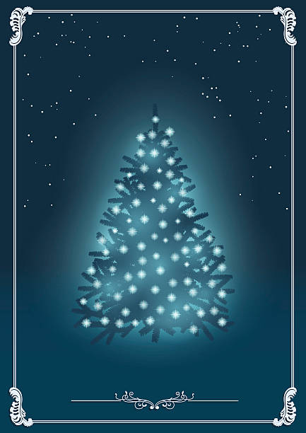 Merry Christmas vector art illustration