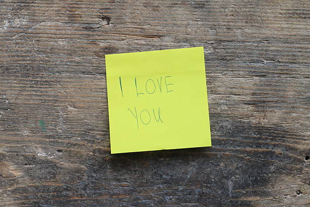 istock Message I love You on wooden table 530484644