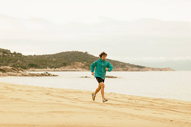 istock Nothing better than jogging by the sea shore in Greece. 530485410