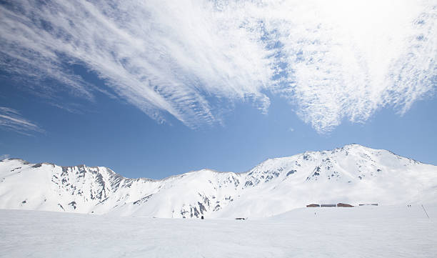 istock Snow mountain at Kurobe alpine in Japan 530486142