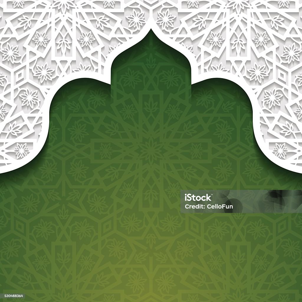 Abstract background with traditional ornament Abstract background with traditional ornament. Vector illustration. Islam stock vector