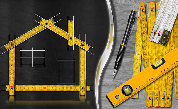 istock House Project - Yellow Wooden Meter 530489869