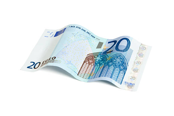 istock Twenty Euro bill isolated with clipping path 530492061