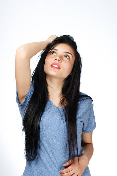 istock Young Girl Looking Up 530493142