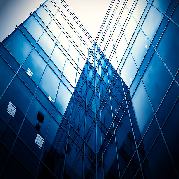 istock prospective view to new modern building skyscrapers 530493337