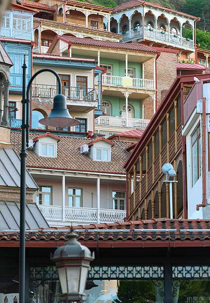 istock balconies Tbilisi 530495438