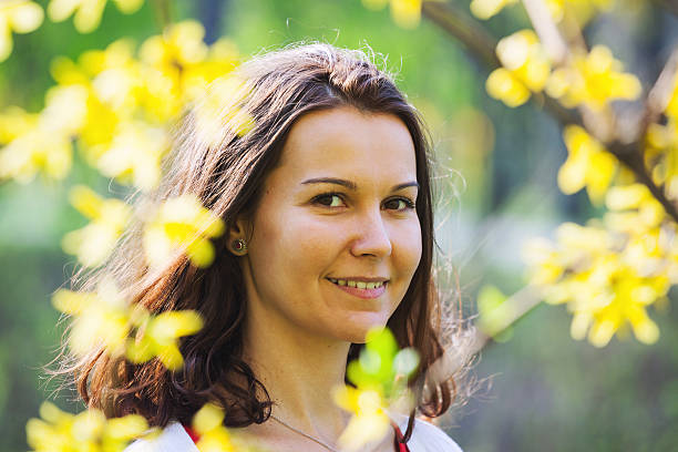 istock Young woman smiling 530495531