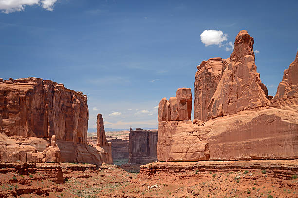 istock Panoramic shot of Arches National Park, Utah 530496236