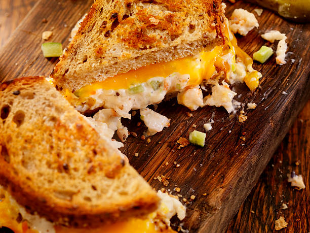 istock Grilled Cheese Seafood Salad Sandwich 530500738