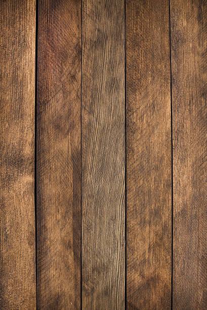 istock Brown wooden texture. Vintage rustic style. Natural surface, background and 530501836