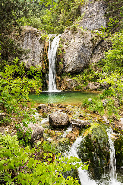 istock Ourlia waterfalls at Olympus mountain, Greece 530502152