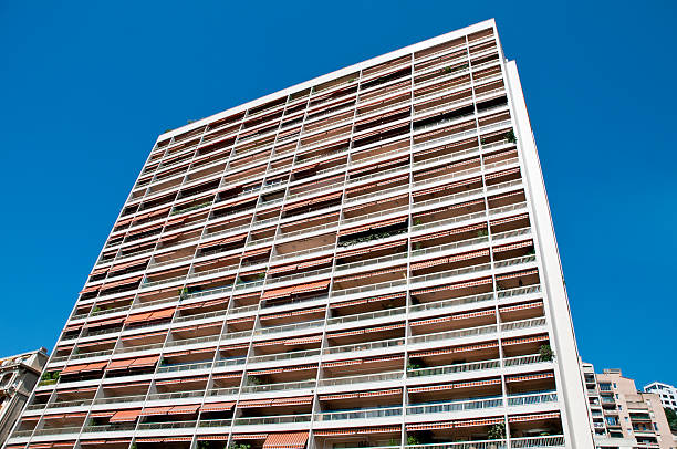 istock Long Apartment buildings in Monte Carlo 530504753