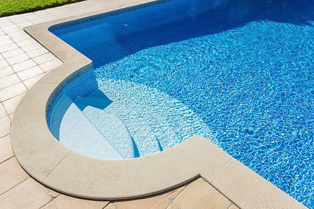 istock Details level pool for tourists. 530505510