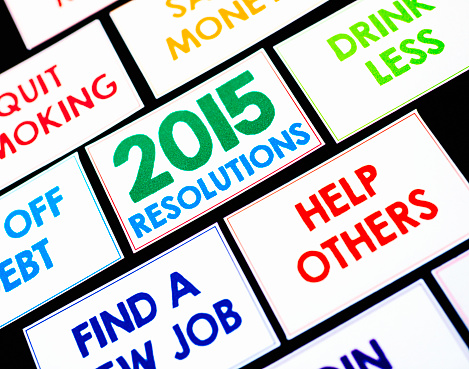 2015 New Year's Resolutions with Focus on Finding Employment