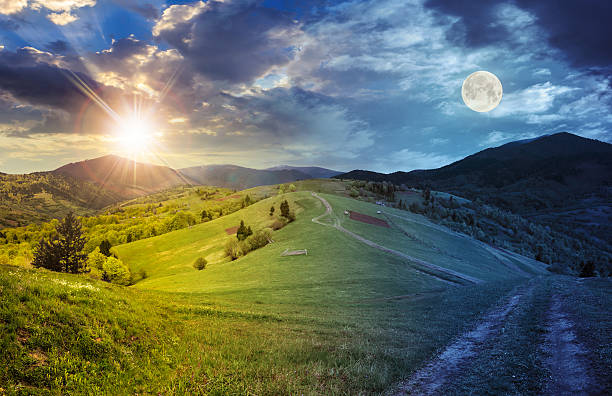 istock fence on hillside meadow in mountain 530507789