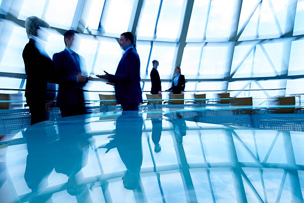 istock Talking business people 530509202