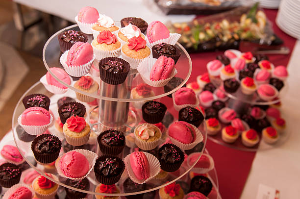 istock Catering and serving decorated food and drinks during reception 530509663