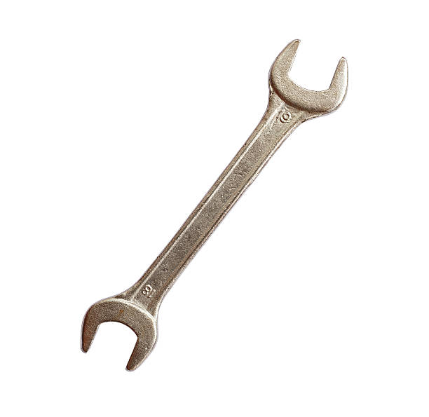 istock Wrench isolated on white background 530509923