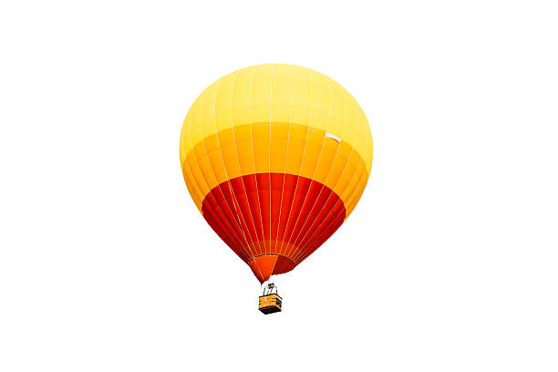 istock hot air balloon isolated on white background 530511936