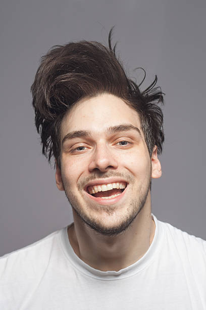 istock Portrait flying hair. 530513466