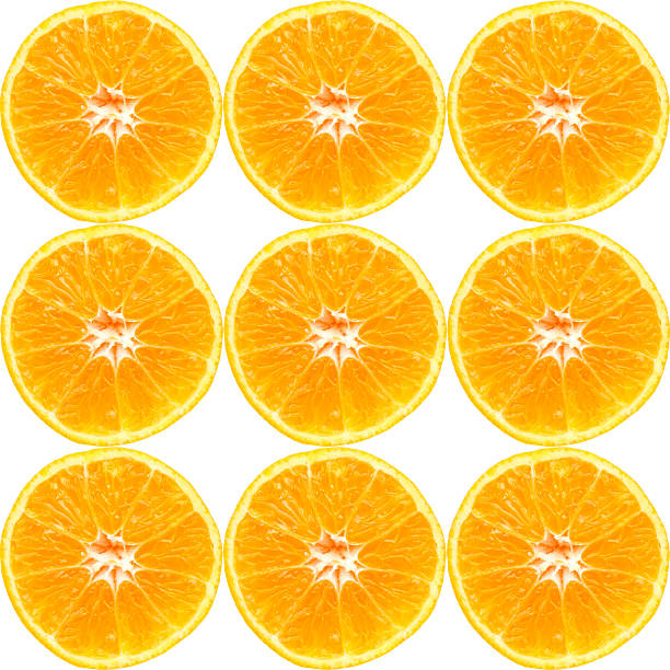 istock Half of orange isolated on white background 530516473