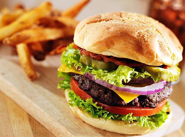 istock Fast Food Bakery Item Burger 530517887