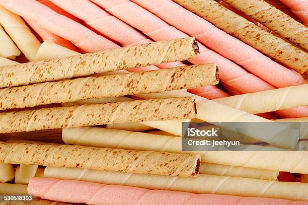 Sweet Wafer Stock Photo - Download Image Now - Bun - Bread, Chocolate, Cookie