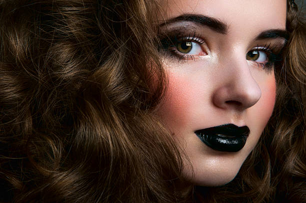 istock Fairy beauty girl with curls 530519081