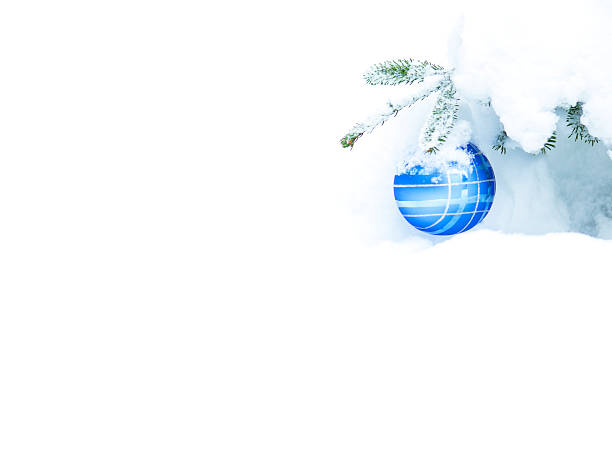 istock Christmast ball for card 530520635