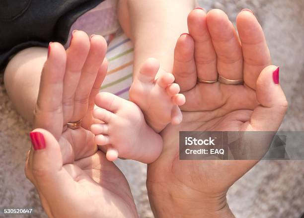 Foot Of Newborn Stock Photo - Download Image Now - 0-1 Months, 0-11 Months, Baby - Human Age