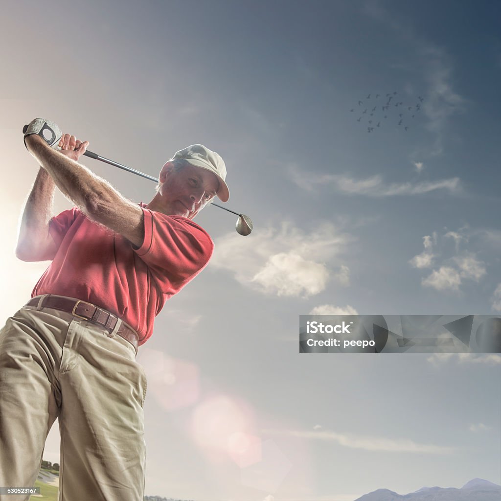 Golfspieler - Lizenzfrei Golf Stock-Foto