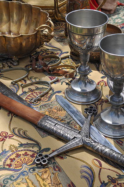 istock Swords at a Renaissance Faire 530523463