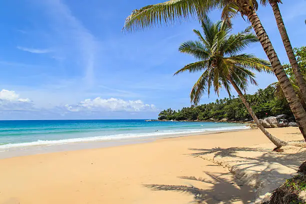 Tropical beach in Phuket, Thailand
