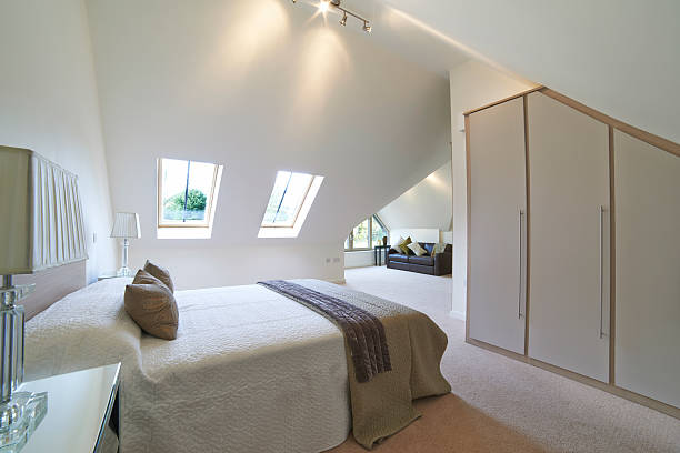 istock Interior View Of Beautiful Luxury Bedroom 530527919